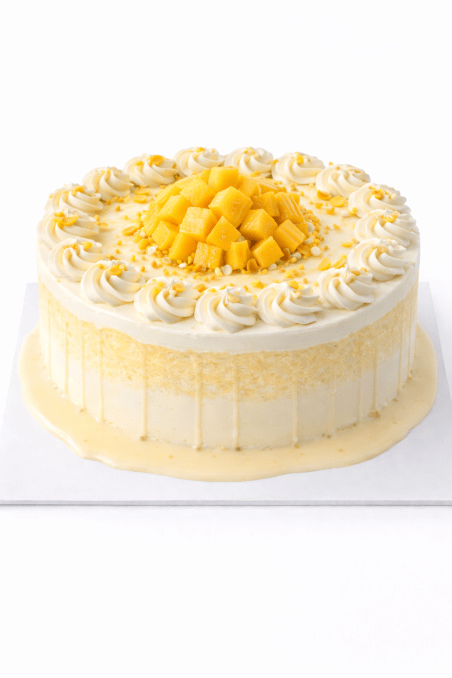 Fresh Mango Tres Leches Cake