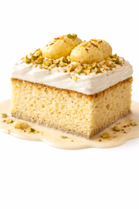 Rasamalai Tresleches Cake