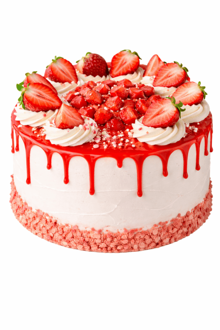 Delicious Strawberry Cake